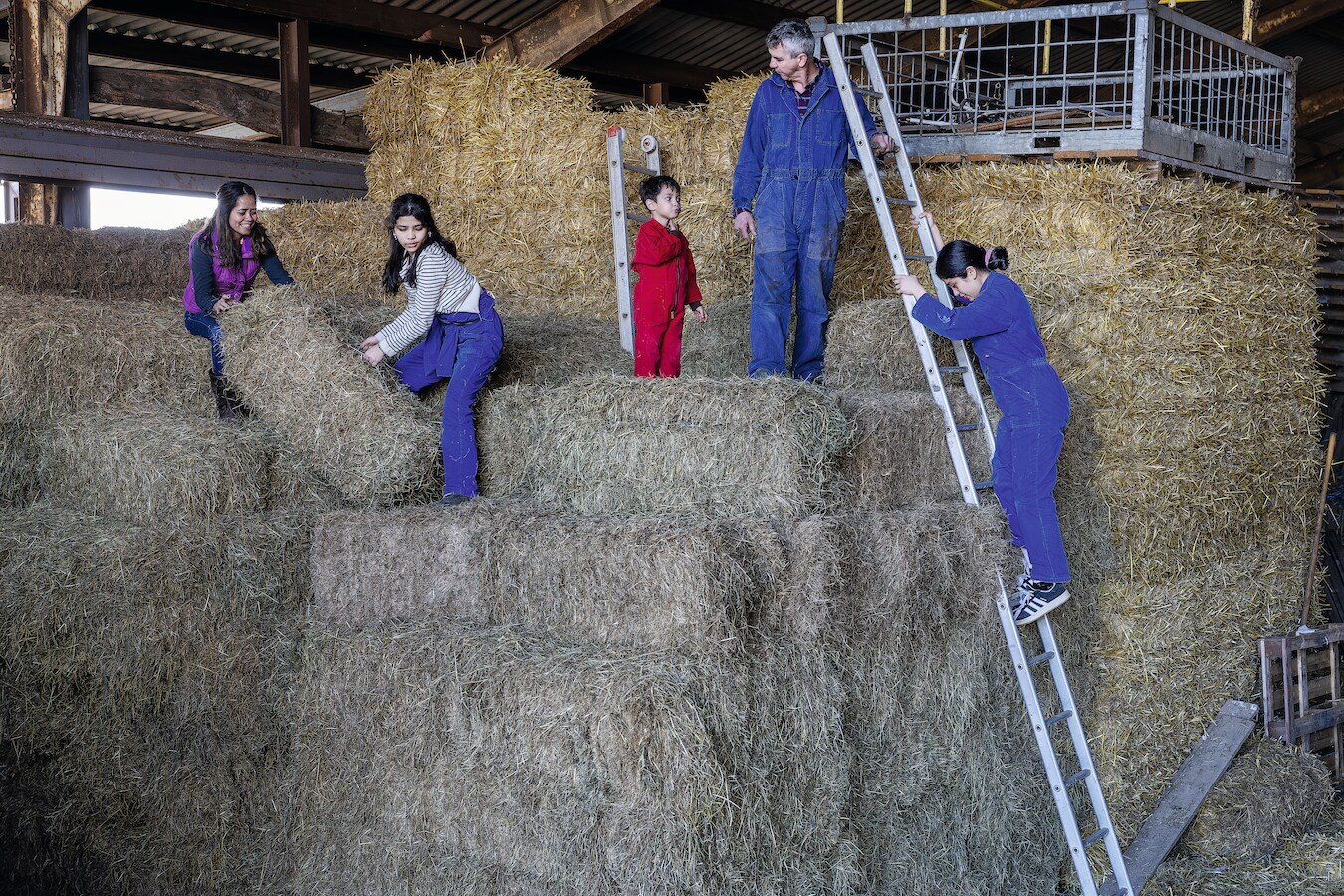 Familie Peeters op Nolissenhof