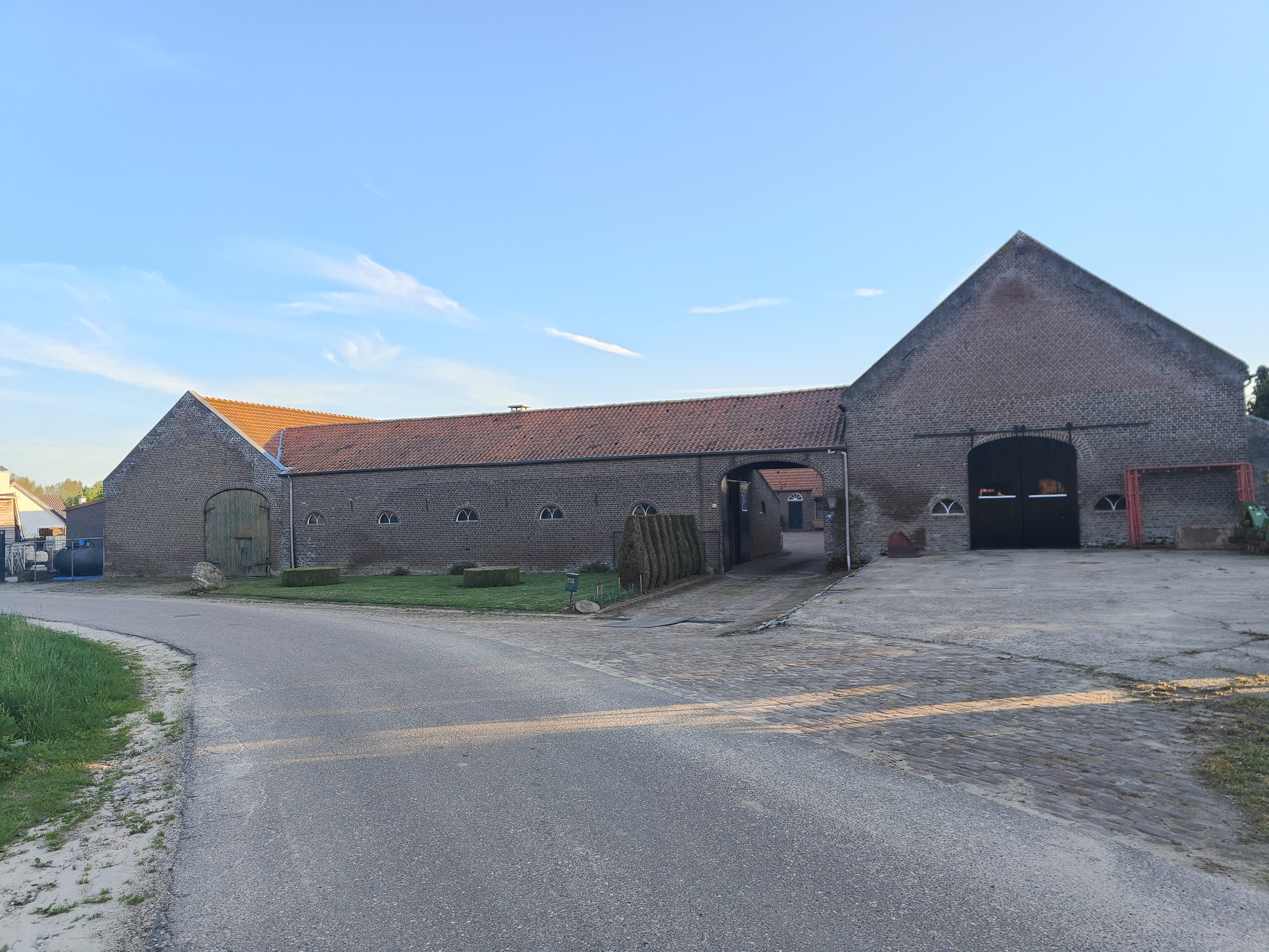 Natuur rondom camperplaats achtergrond